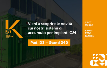 Energy a KEY 2025, Fiera di Rimini | Vieni a trovarci!